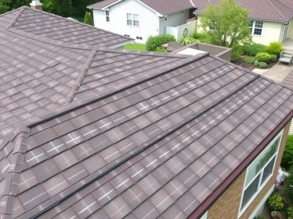 Roof repair completed